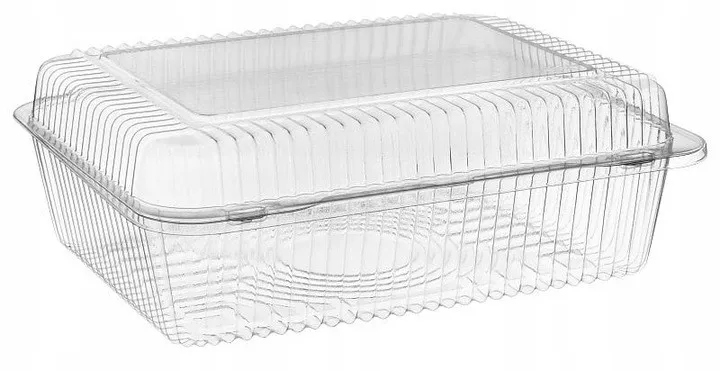 PLASTIKOWE POJEMNIKI PET NA CIASTO ŻYWNOŚĆ 240X170