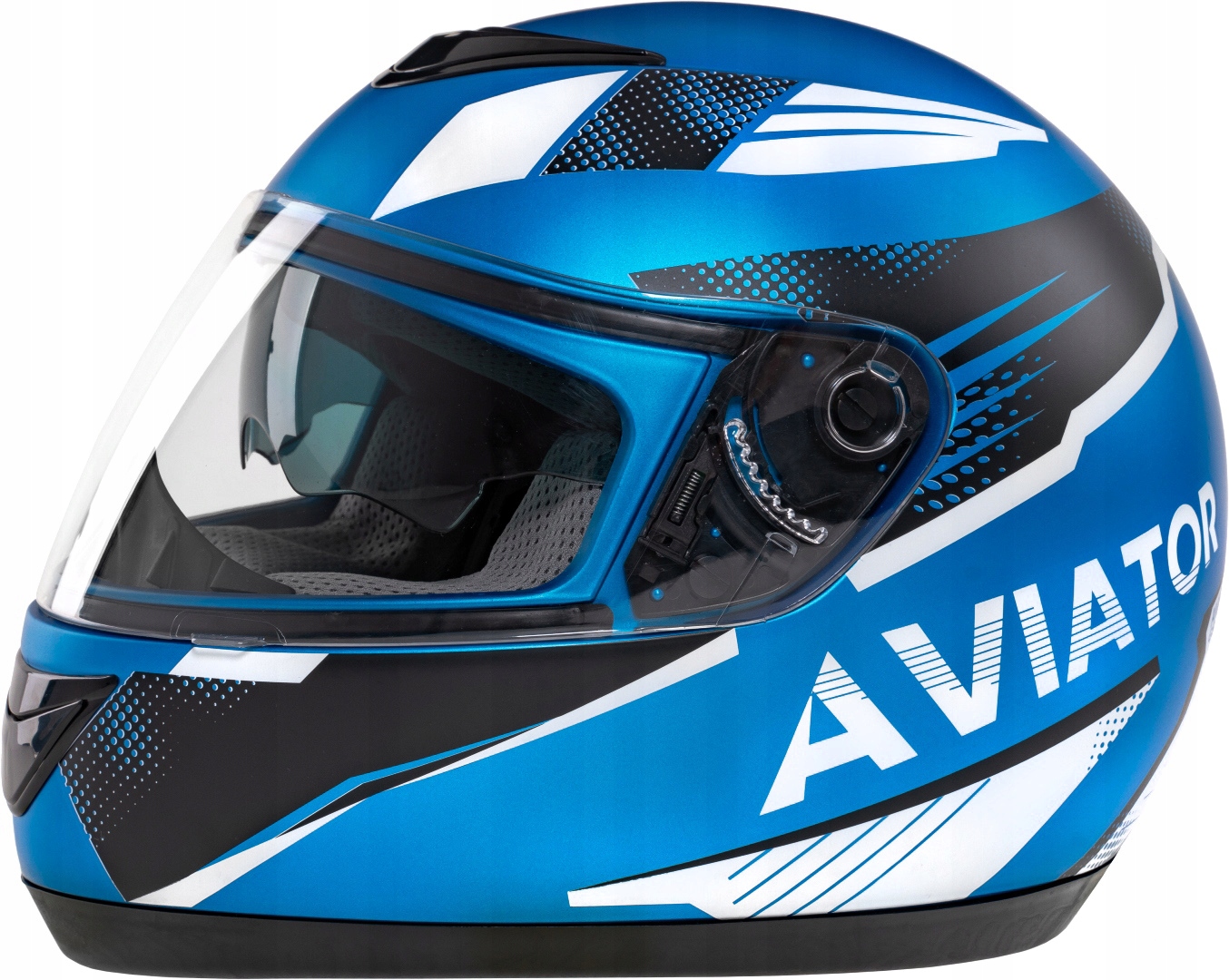 

Kask Motocyklowy Pełny Motor Na Skuter Szyba Gsb M