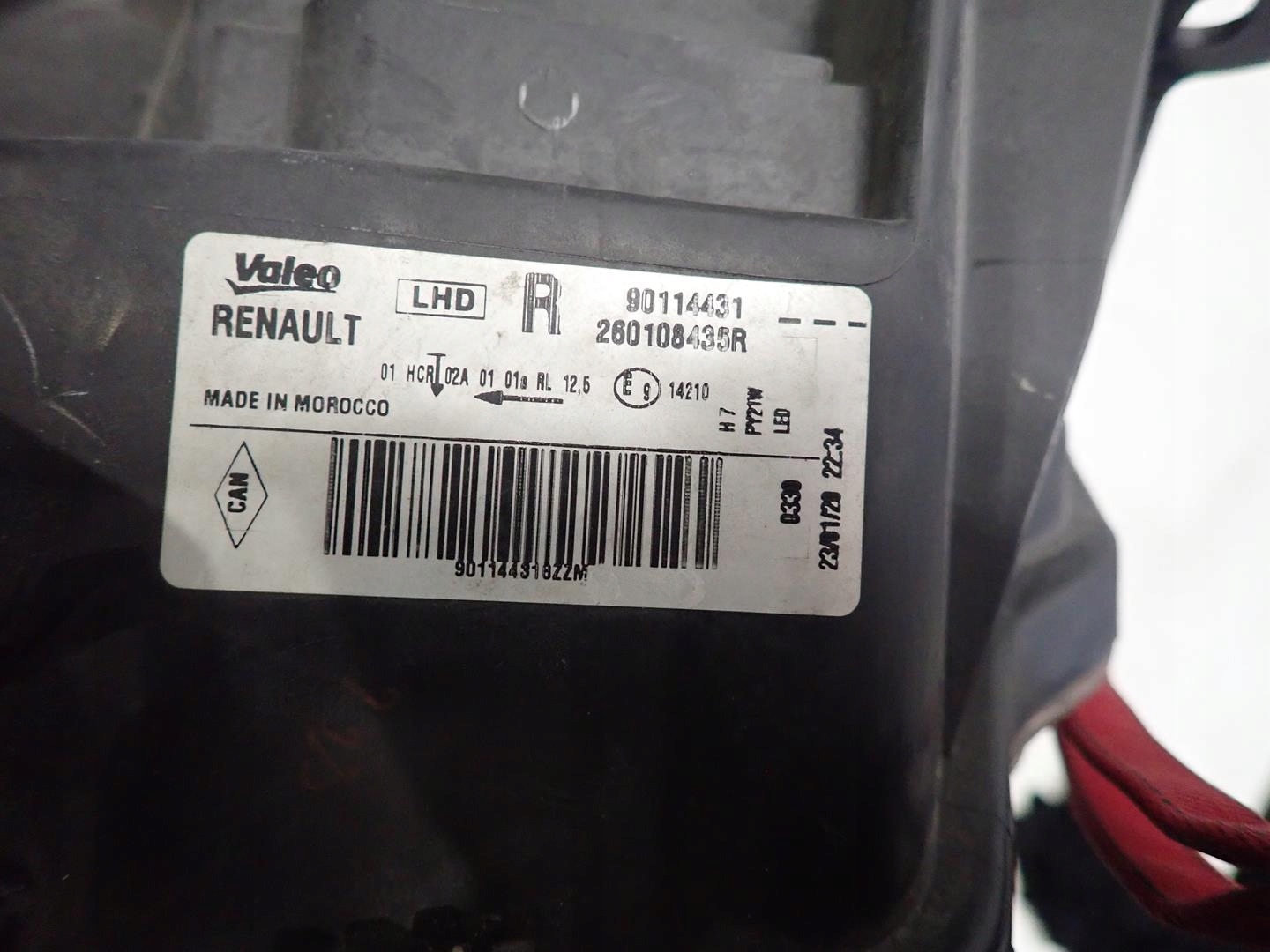light front front right DACIA SANDERO II LIFT LOGAN 2016- 260108435