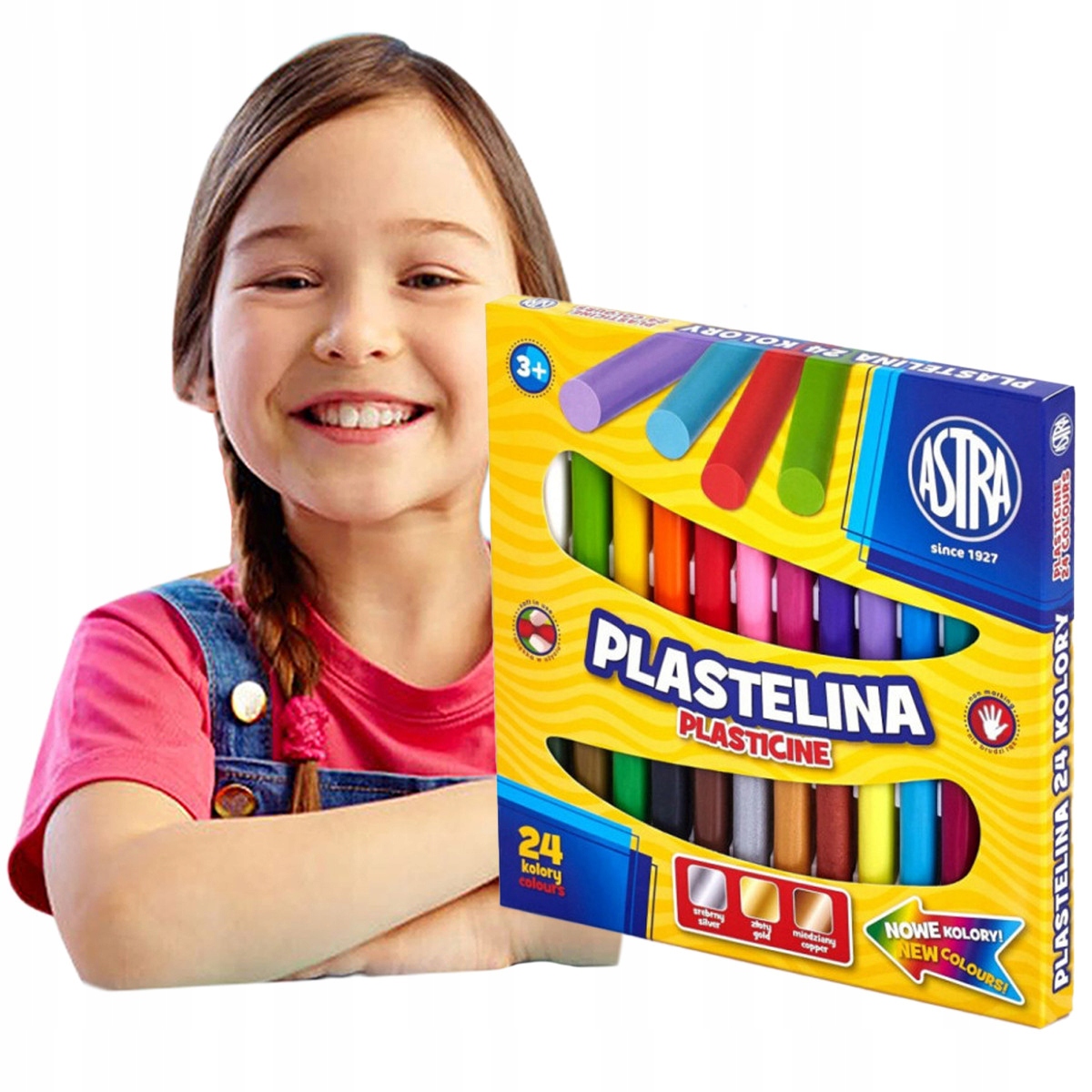 

Astra Plastelina Dla Dzieci Szkolna 24kol.