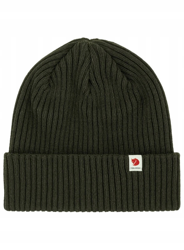 Fjällräven čepice beanie zelená velikost univerzální