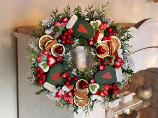 JARZĘBINA RÓŻA GŁÓG KULKI DRUCIK NA CHOINKĘ STROIK Rodzaj owoce