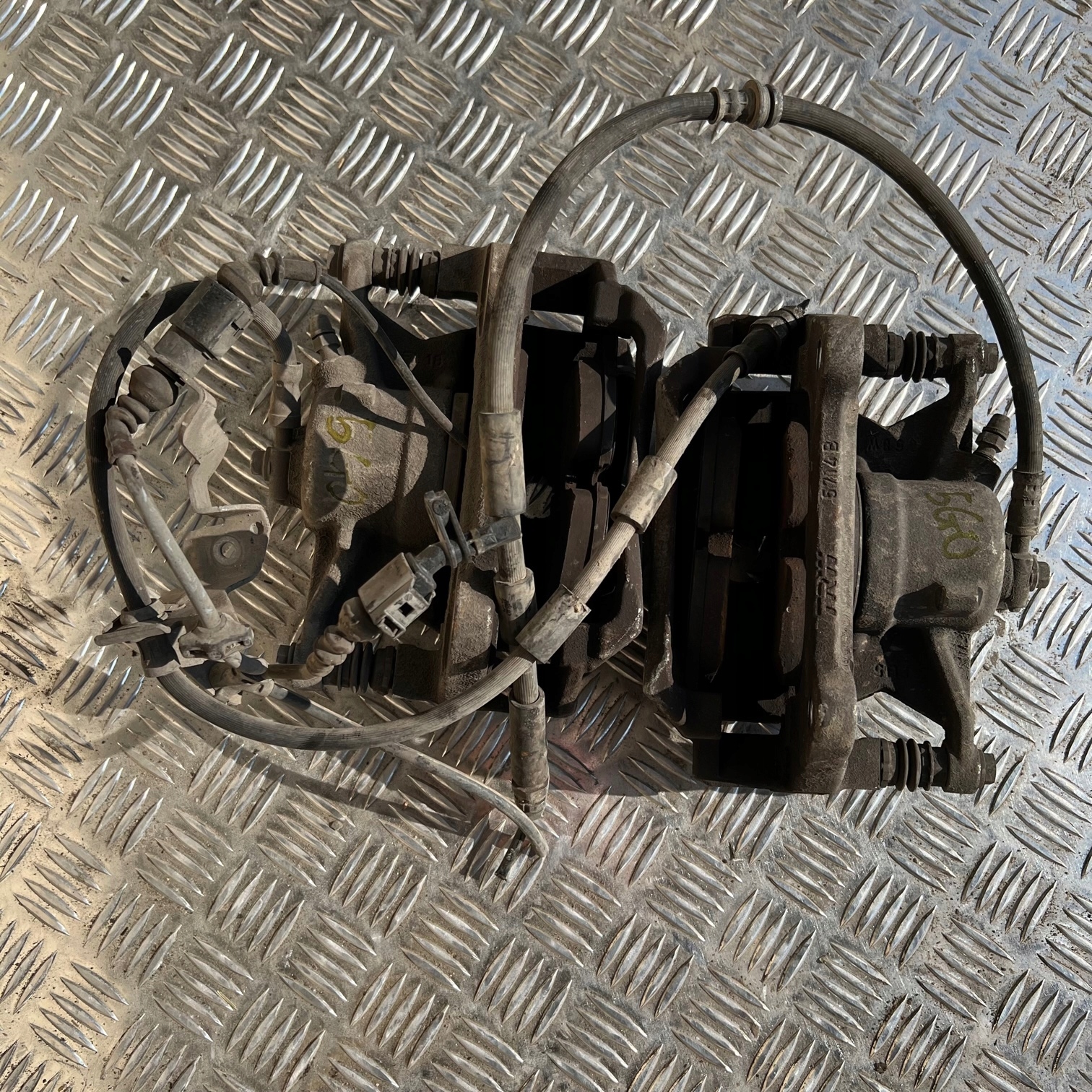 caliper brake front right VW GOLF VII 5G0