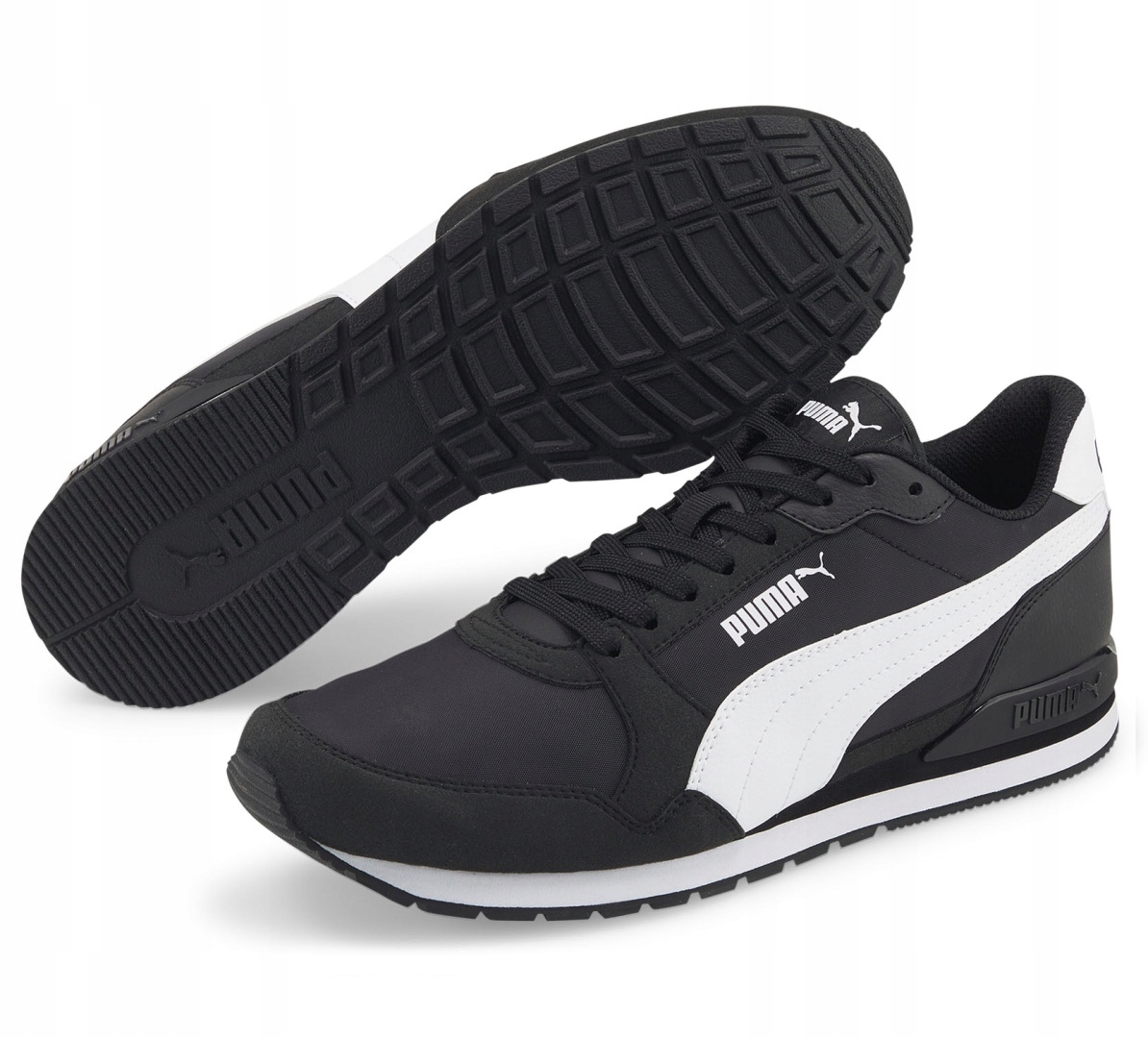 Puma St Runner v3 Nl 384857 01 Pánské černé boty
