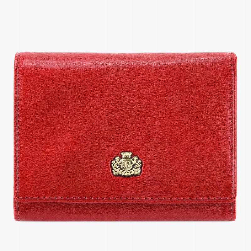 Dámská Kožená Peněženka Wittchen Arizona 10-1-070-3 Červená