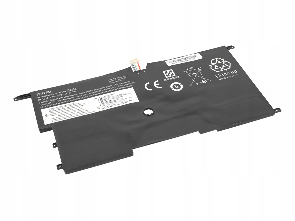 Bateria Mitsu do Lenovo ThinkPad X1 Carbon 14 (gen2 gen3)
