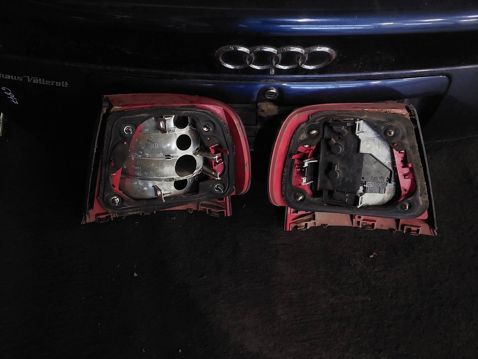 trunk door boot + lights AUDI A4 B5 LZ5T sedan
