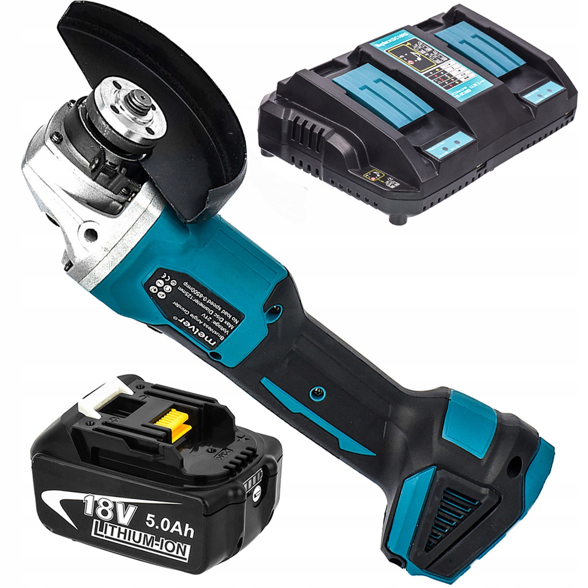 Úhlová bruska Melver, sada II