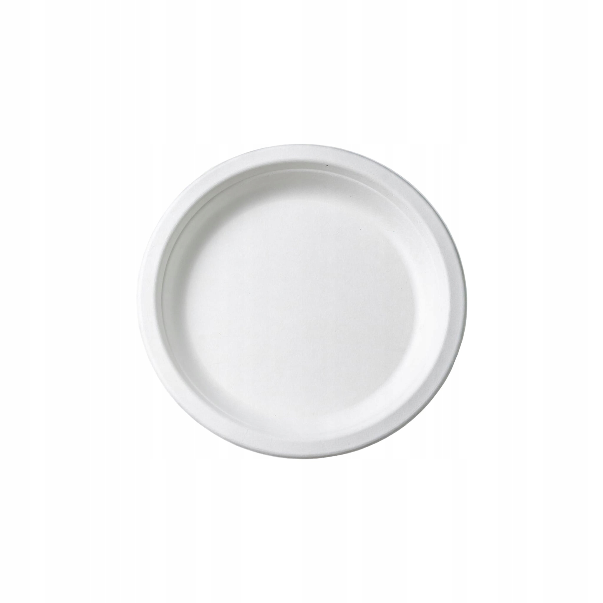 

Talerz z trzciny cukrowej Biały 18 cm 100 sztuk