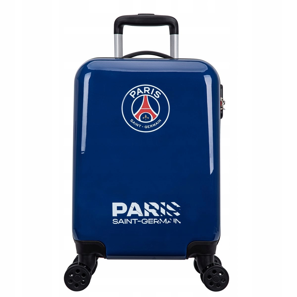 Paris Saint Germain walizka kabinowa podręczna na kółkach 48X33X21 cm