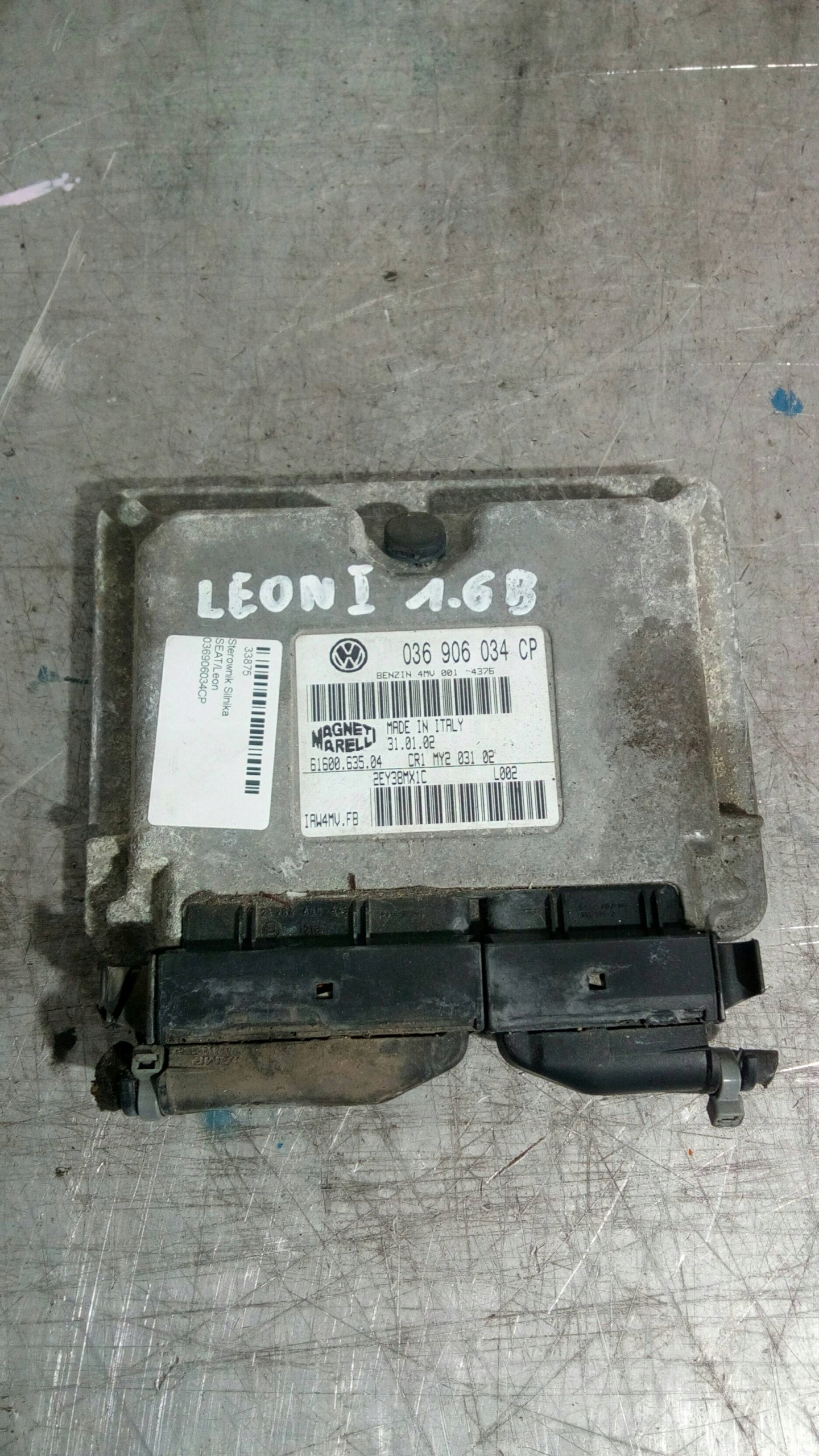 Sterownik Silnika SEAT Leon i 1.6 036906034CP
