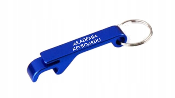 

Brelok dla muzyka z otwieraczem Akademia Keyboardu