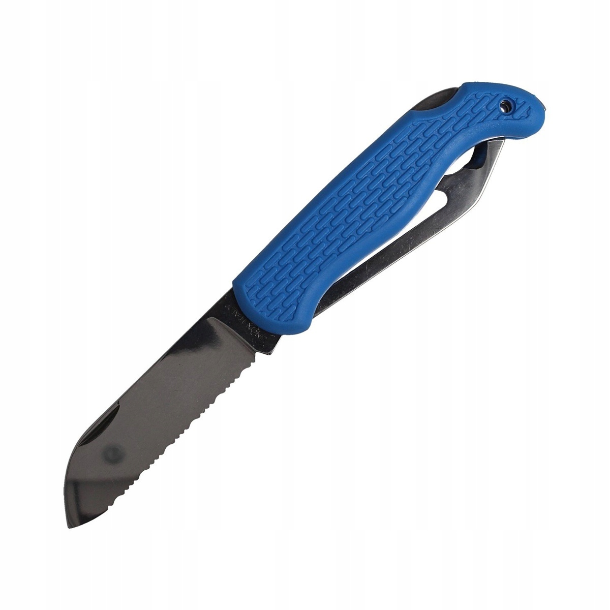 Nůž Mac Coltellerie Boat 2 Blue MC Satin W 1.4034 Blue Pp/tpe 65