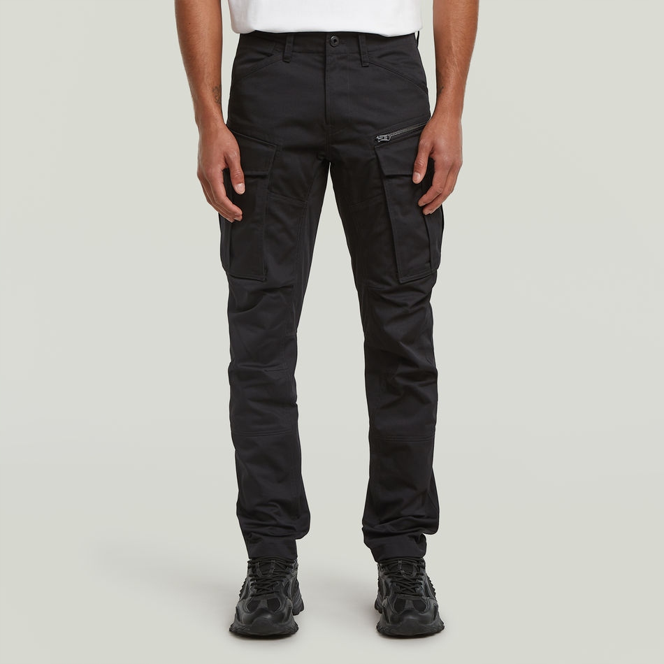 G-star Raw Pánské Kalhoty Černé Kapsáče Dlouhé 29/34 7CA