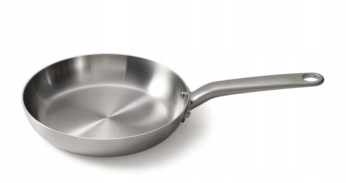 Skottsberg Patelnia Ze Stali Nierdzewnej Stainless Steel 24 CM Indukcja K3