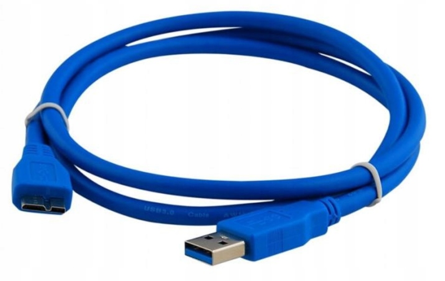 Kabel przewód USB 3.0 A-B micro 1,8m do dysku EAN 5902270715200