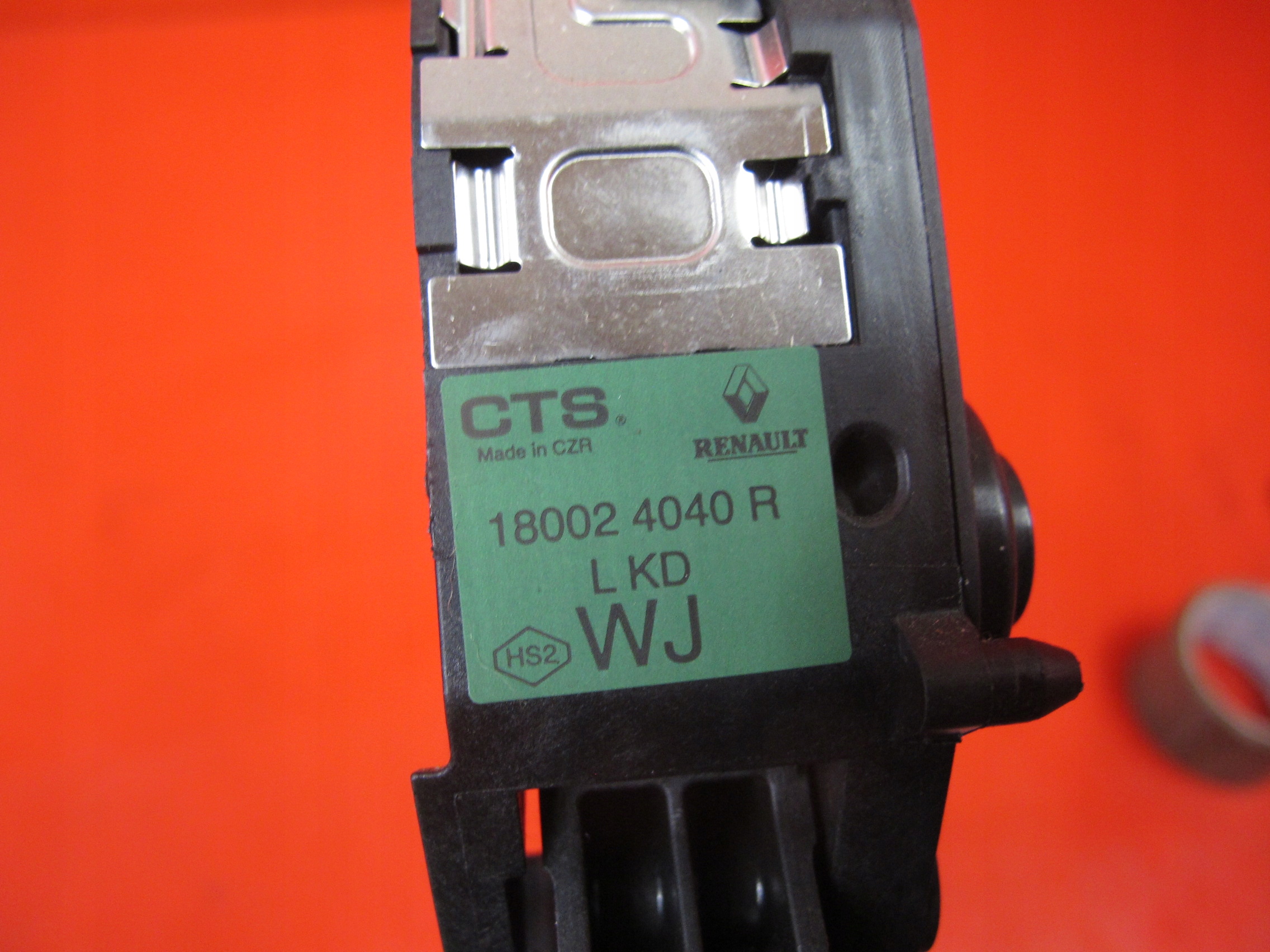 RENAULT MEGANE IV 4 GT Gaspedal potentiometer