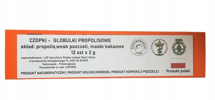 

Czopki Propolisowe dopochwowe Lzp 12 sztuk