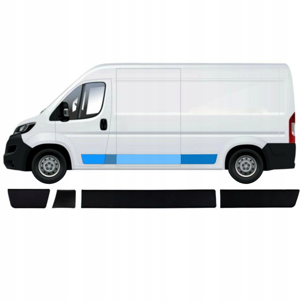 Listwa Listwy Ducato Boxer Jumper 2018- Zestaw