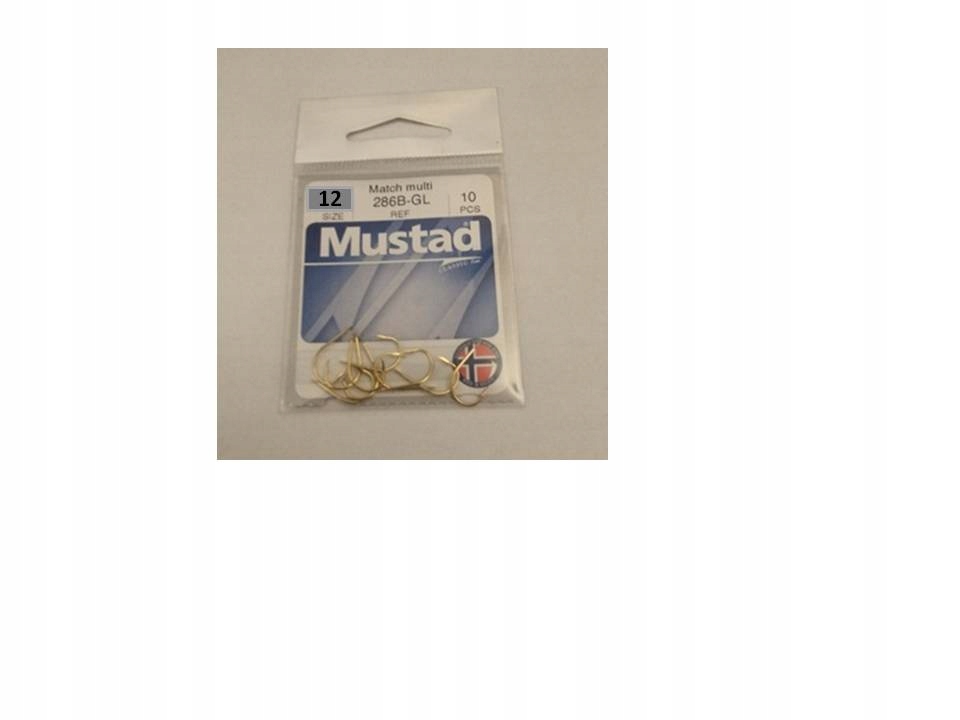 Mustad Haczyki 286B-GL nr 12