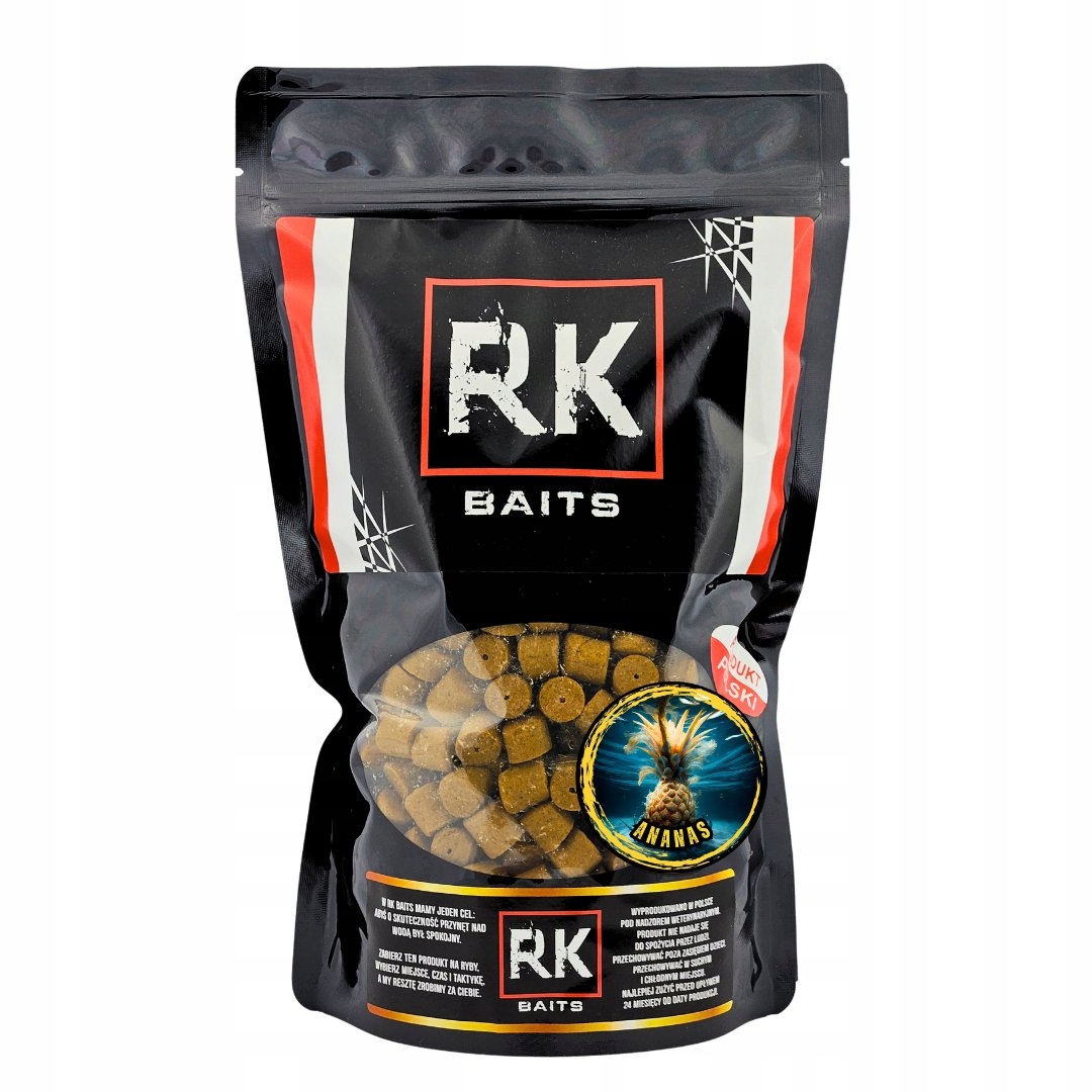 Pellet zanętowy Rk Baits Ananas 12mm 700g