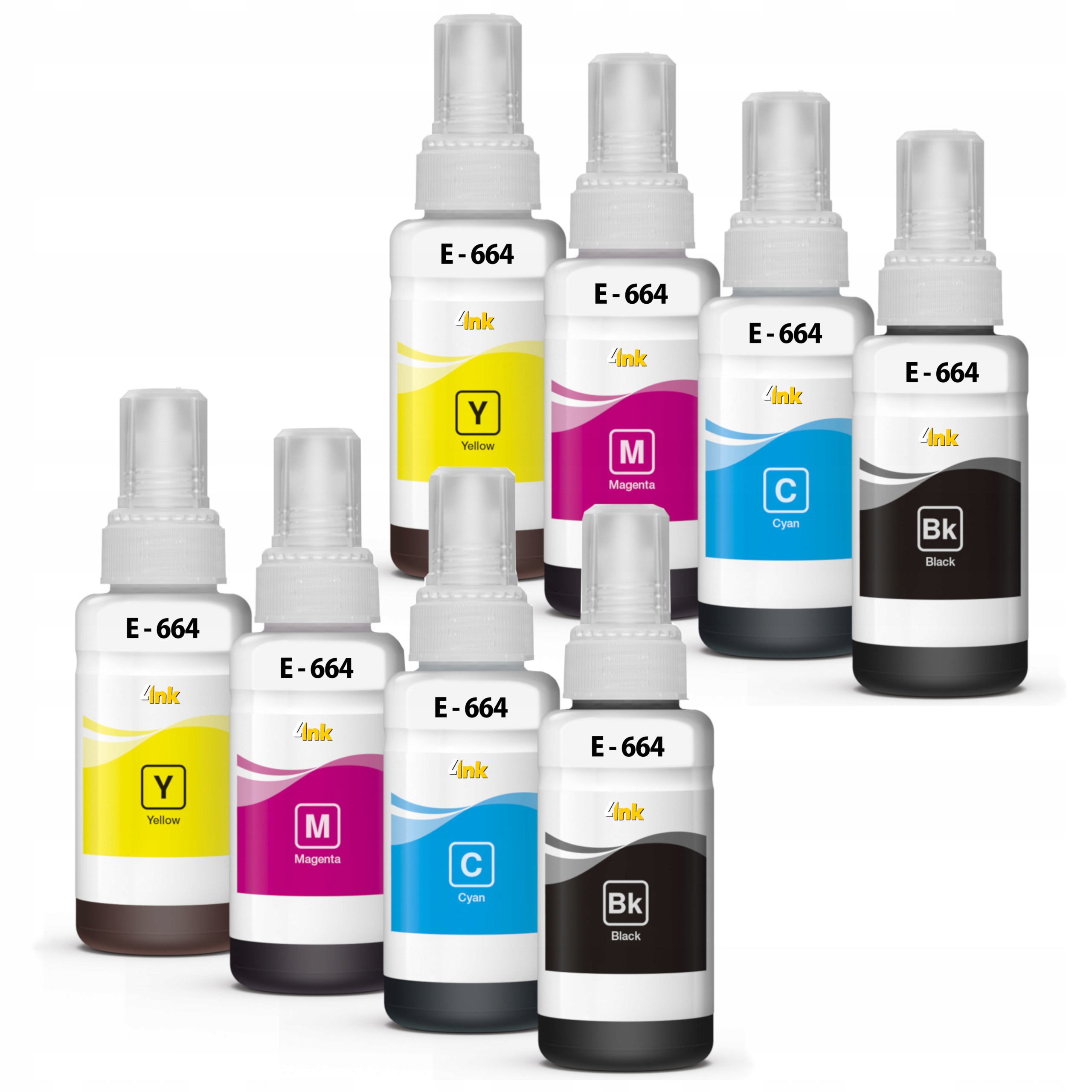 

8x Tusz 664 Do Epson L350 L355 L361 L365 L380 L382