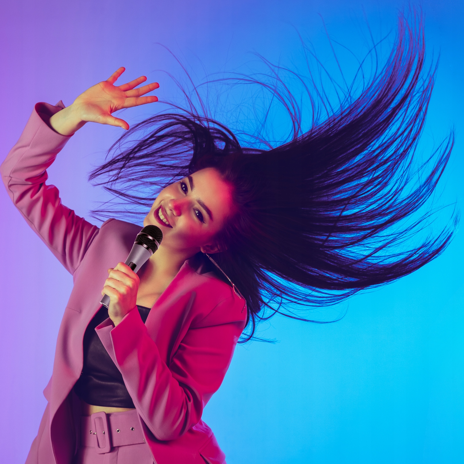 MIKROFON DYNAMICZNY Vonyx DM825 WOKAL DJ+KABEL 5M Model DM825