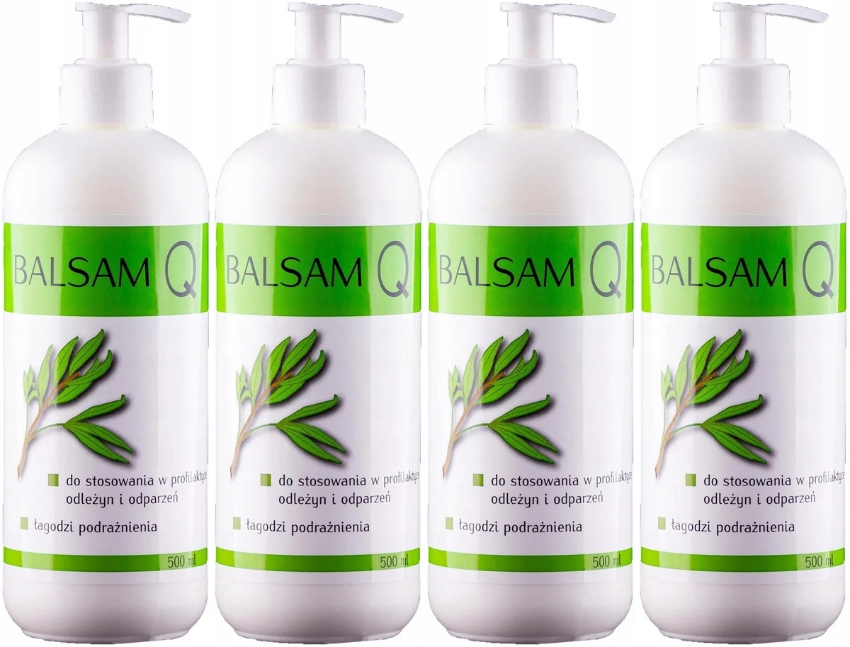 Balsam Q Na Odleżyny Odparzenia Łagodzi Podrażnienia 500ml