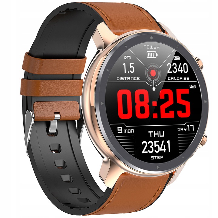 

Męski Smartwatch zegarek Powiadomienia 1,3"