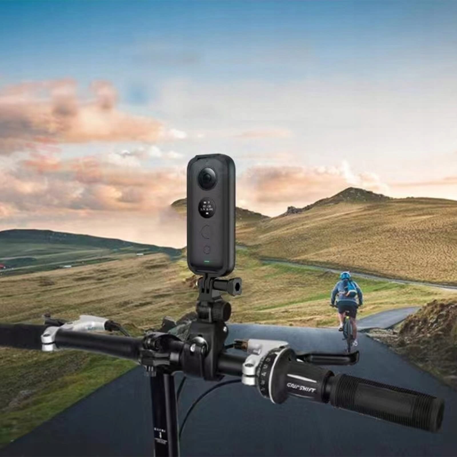 Mini Magic Arm Z Clamp Do Kamer Sportowych Motocykl Rower 360° ZIMOER — miniatura 7