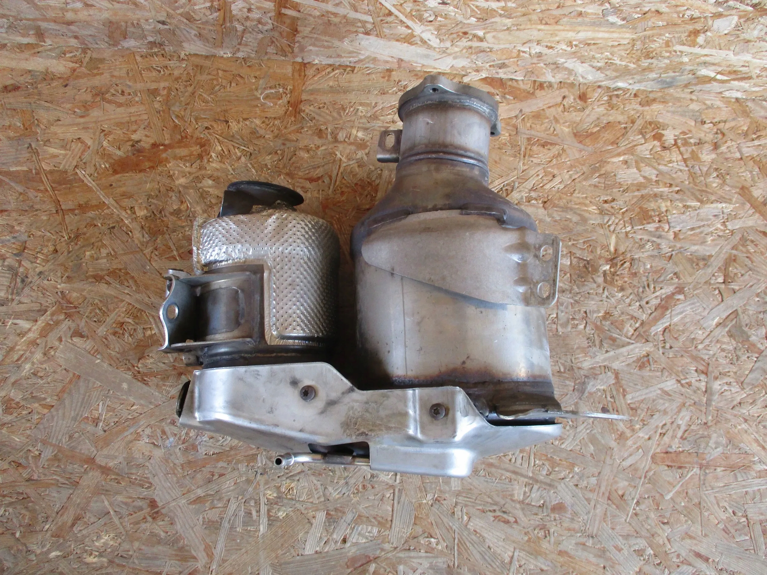filter CZASTEK STALYCH DPF catalyst AUDI A6 C8 A7 A4 B9