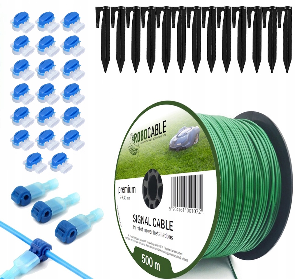 Kabel pro omezení sekačky Sada 500 m Robocable 3,4 mm