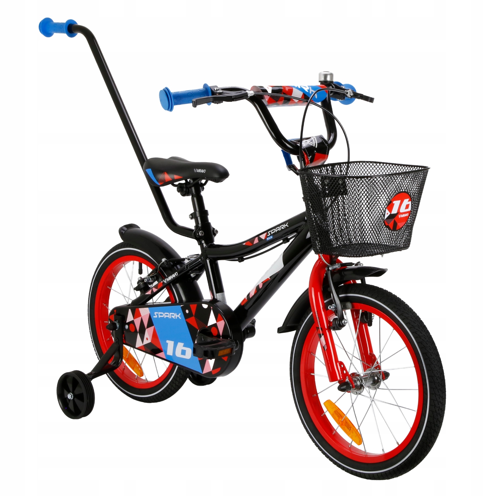 Rowerek Dziecięcy 16 Cali Miravo Alu Rower Dla Chłopca Prowadnik