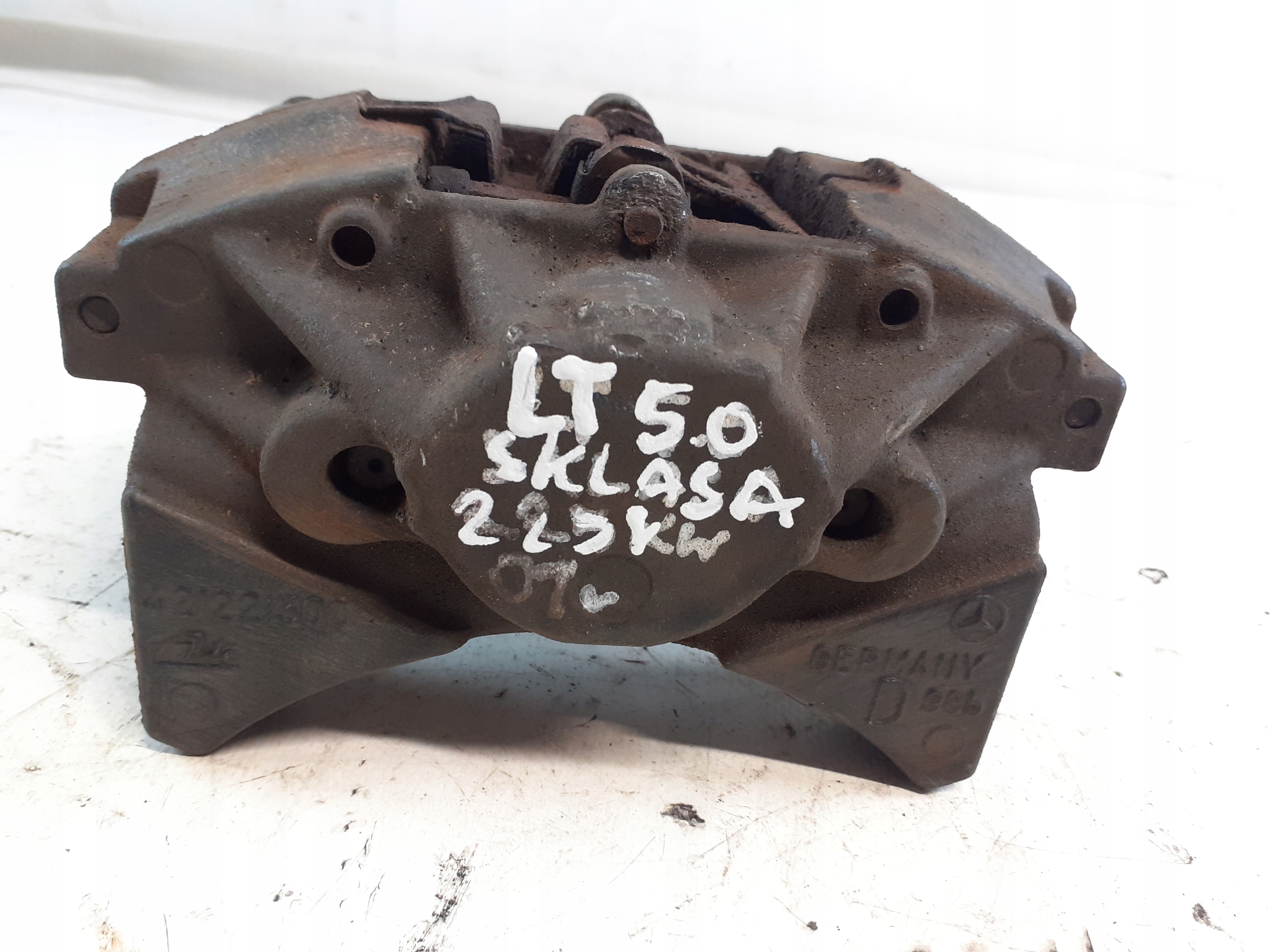 Mercedes S W220 caliper brake left rear part