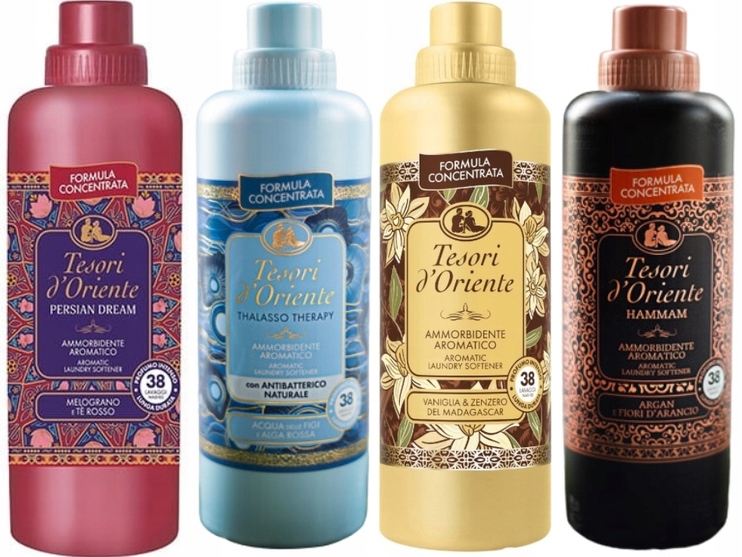 Tesori d'Oriente Sada 4 krásných aviváží 760 ml Ptvh