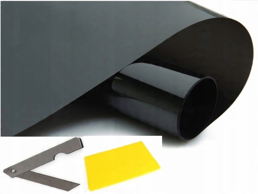 

Folia Przyciemniania Szyb O Wymiarach 300x50 Black