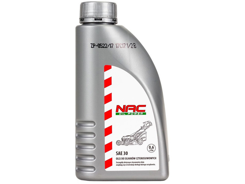 

Olej do kosiarek spalinowych Nac Sae 30 0.6 L