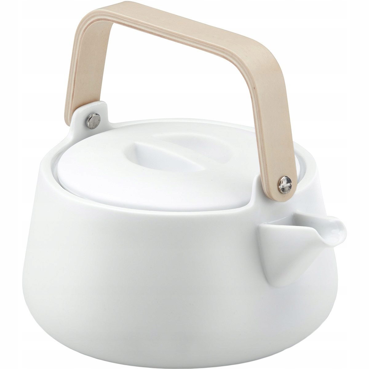 Skagerak Nordic Porcelánová kanvica na čaj 1 l Biela matná
