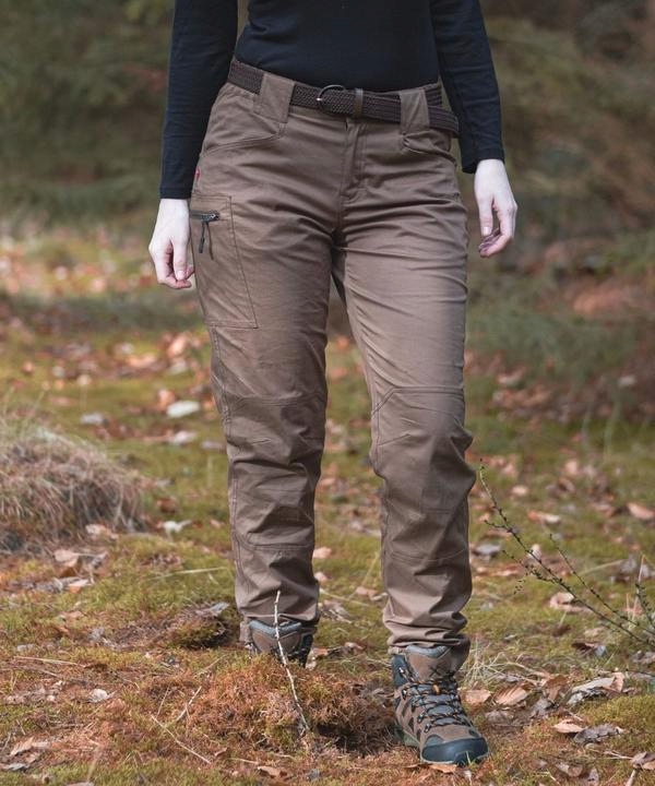 Dámské Kalhoty Vikinx Sander Olivové -2XL