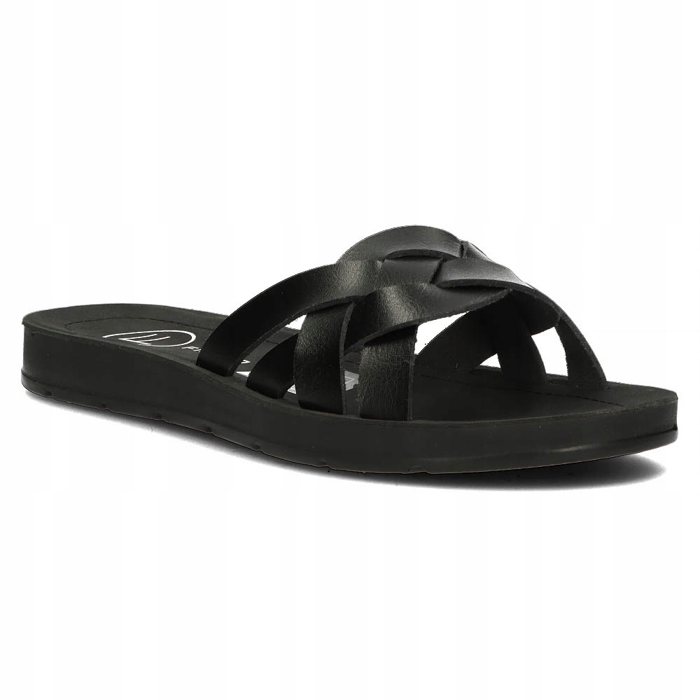 

Klapki Filippo DK3610/22 Bk czarne r.37