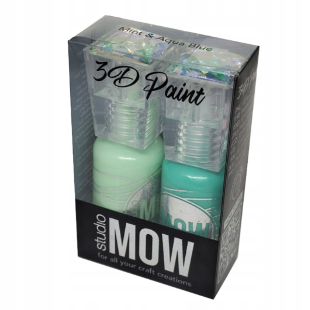 Farby 3D studio Mow 20 ml 2Kolory Miętowy Zielony
