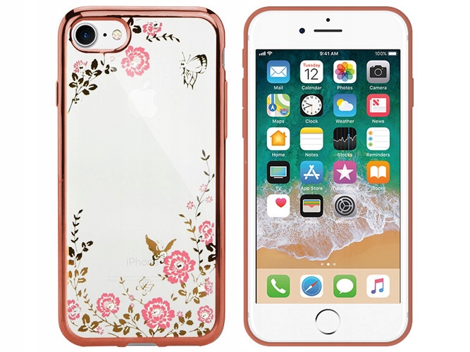 

Iphone X Etui Pokrowiec Diamente Obudowa Case Tył