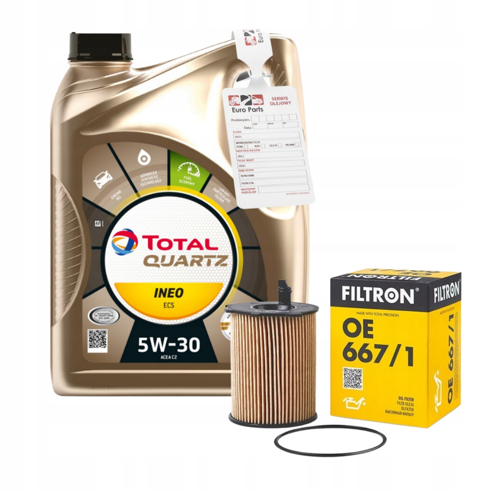 

Total Ineo MC3 5W30 5L+FILTR Oleju OE667/1