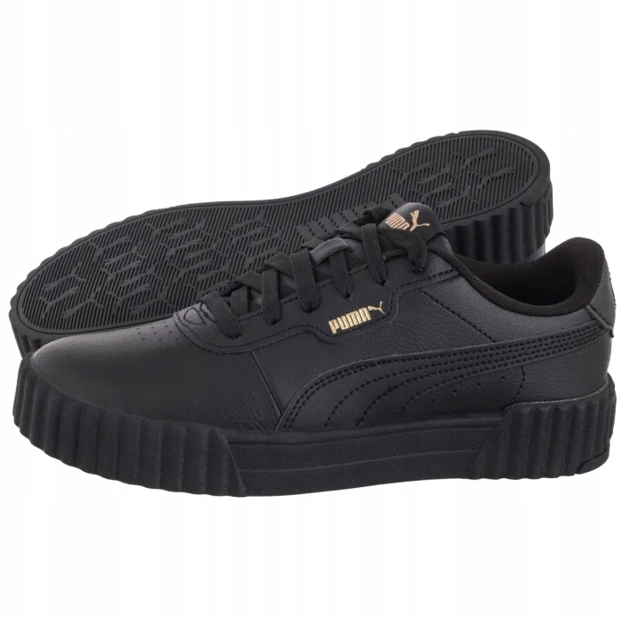 Dámské klasické tenisky Puma Carina 3.0 Black Gold 400365-02