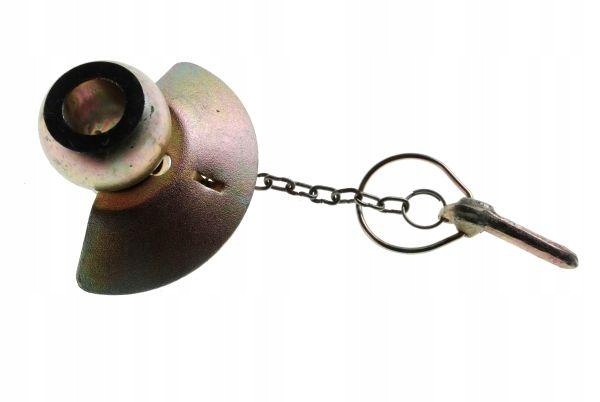 Kula z kołnierzem i zawleczką Kat.3-2 64x28 (zamiennik Walterscheid) [1380-