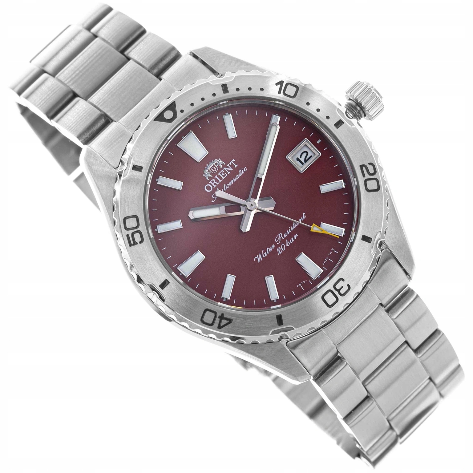 Pánské Hodinky Orient RA-AC0Q09R30B Mako 40 Automatic Stříbrné Na Náramku