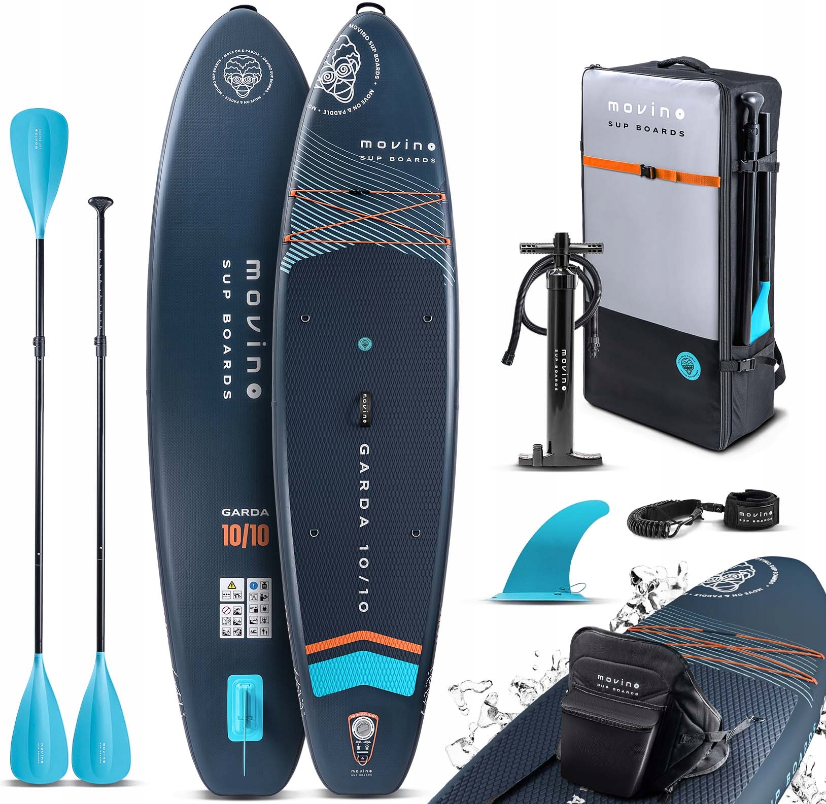 Deska Sup 2 w 1 Movino Garda allround 10'10" 330 cm