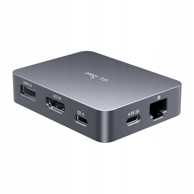Kvm přepínač GL.iNet Comet GL-RM1 Vzdálený přístup Ovládání Hdmi Gigabit