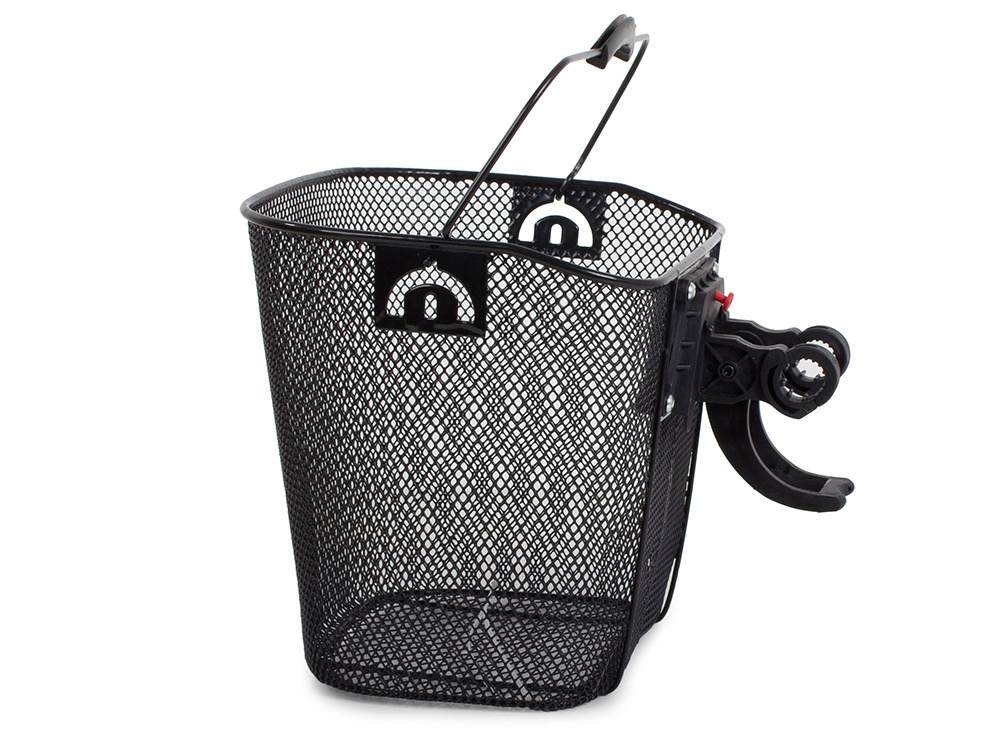 KOSZ NA ROWER METALOWY KOSZYK ROWEROWY DUŻY Materiał dominujący metal