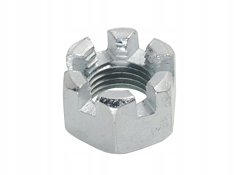 Nakrętka koronkowa M14 piasty osi koła Quad ATV